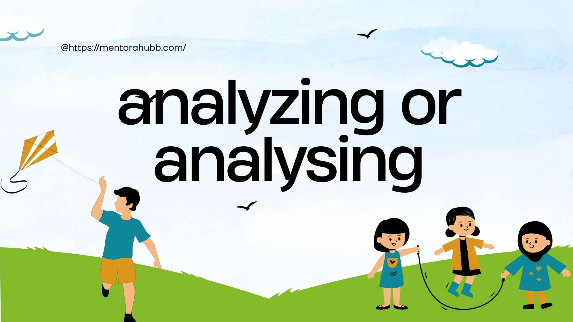 analyzing or analysing