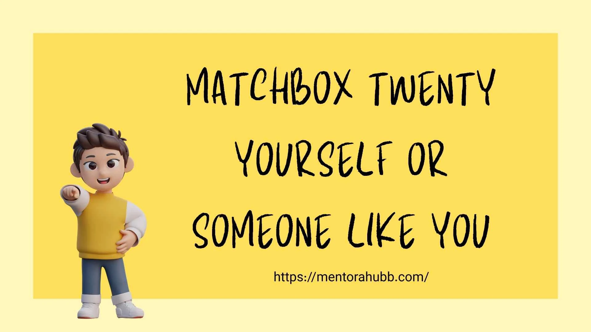 matchbox twenty yourself or someone like you